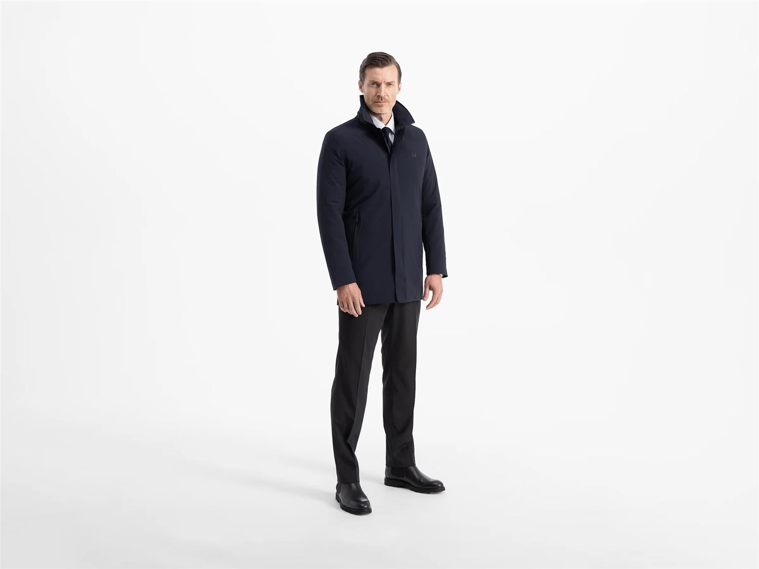 Regulator Coat - Navy