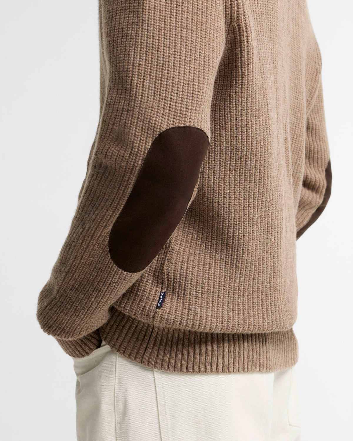 Hartland Knitted Shawl Cardigan - Stone