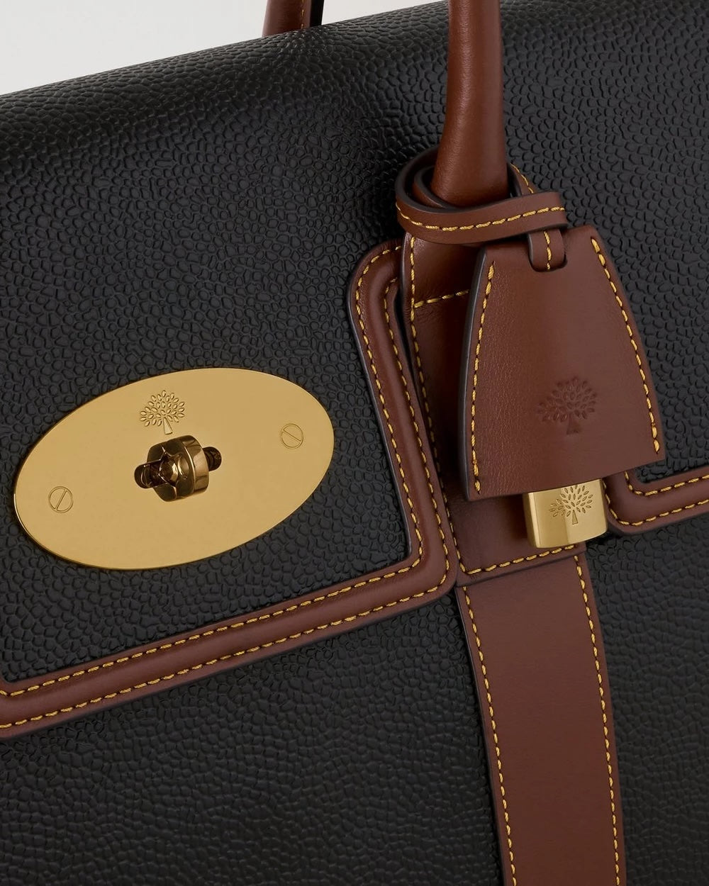 Bayswater Black & Cognac Bio-Based Scotchgrain