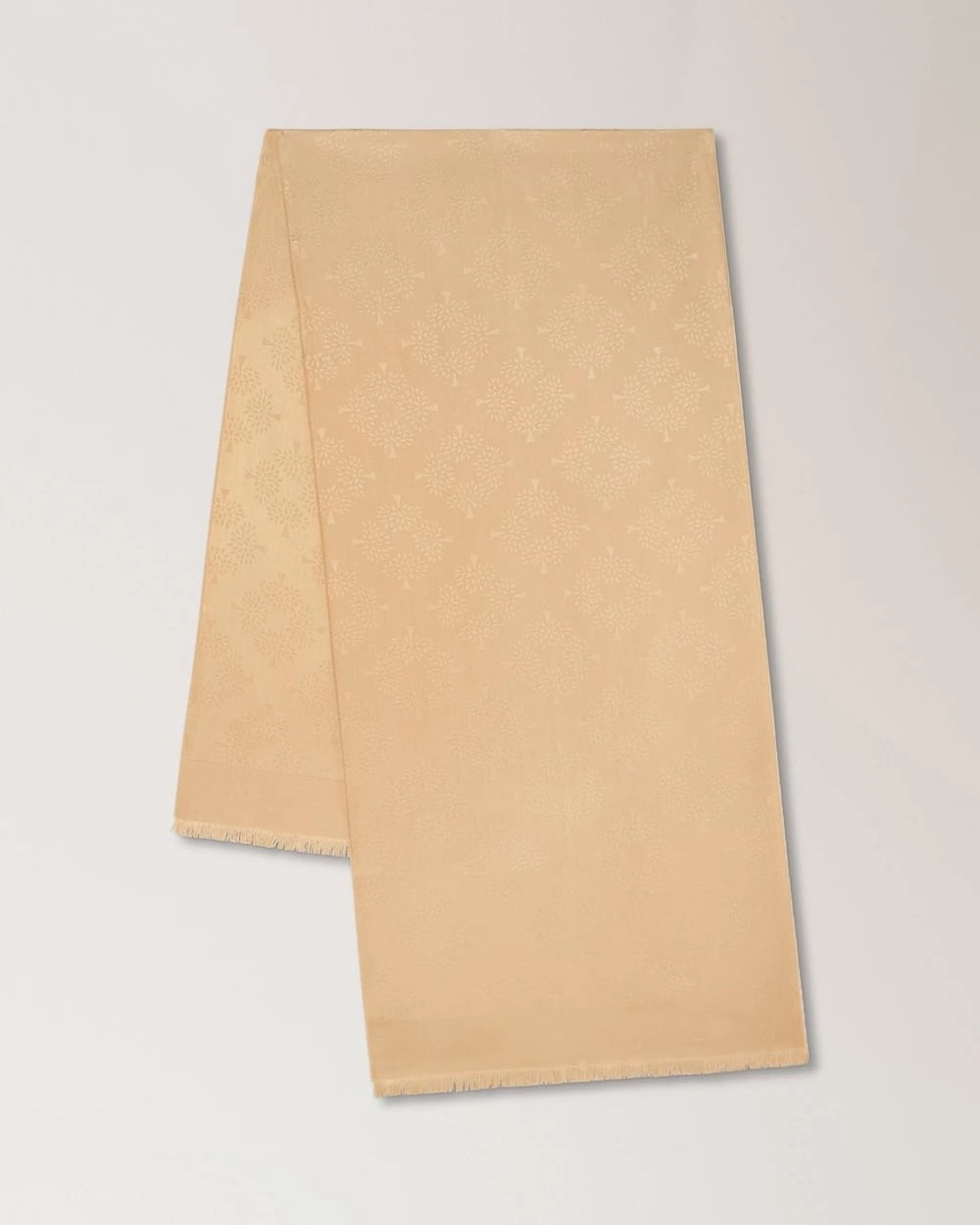 Mulberry Tree Rectangular Scarf Camel