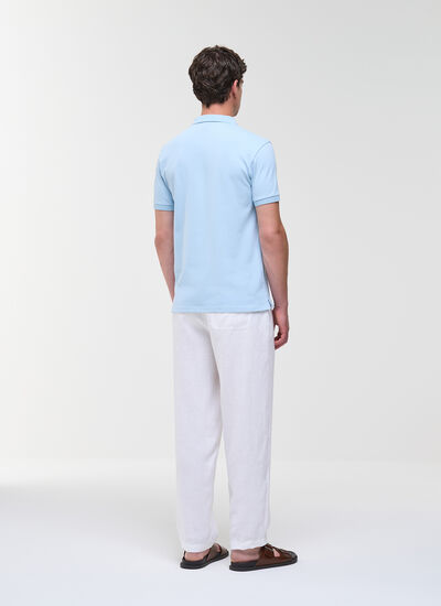 Pique Short Sleeve - Lyseblå