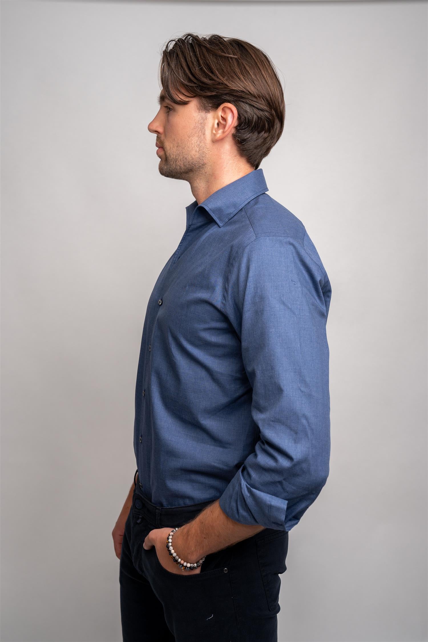 Spread Collar - Navy