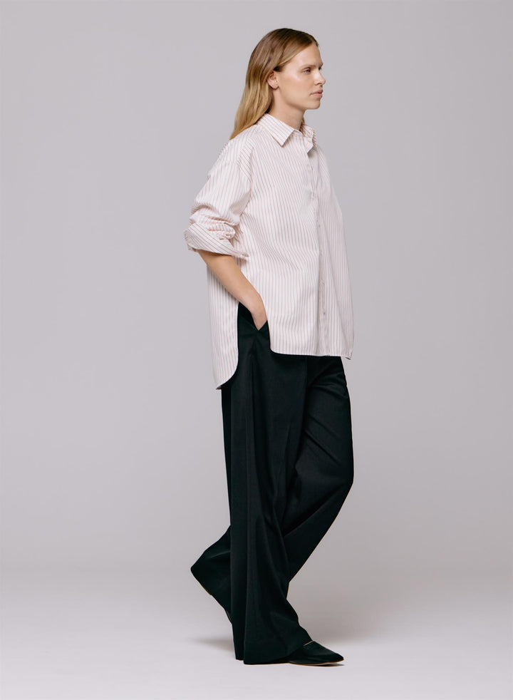 Edwina Shirt Burnt orange stripe