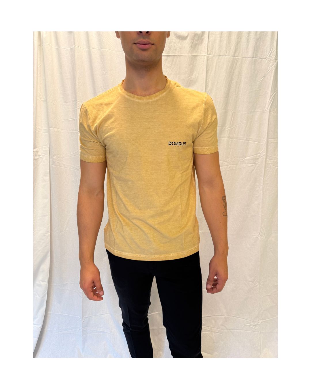 T-Shirt - Gul/Beige