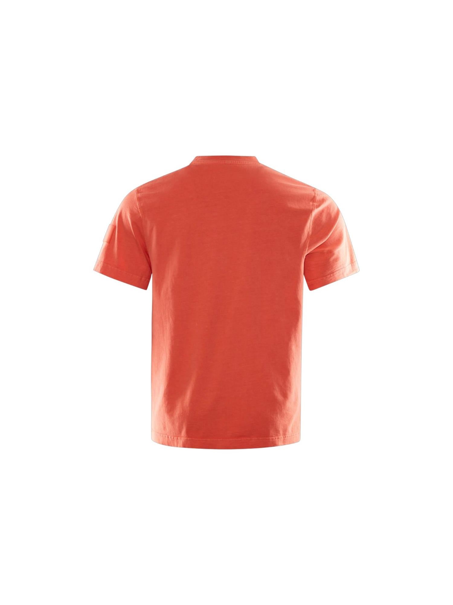 Wind Pigment Tee - Spice Orange