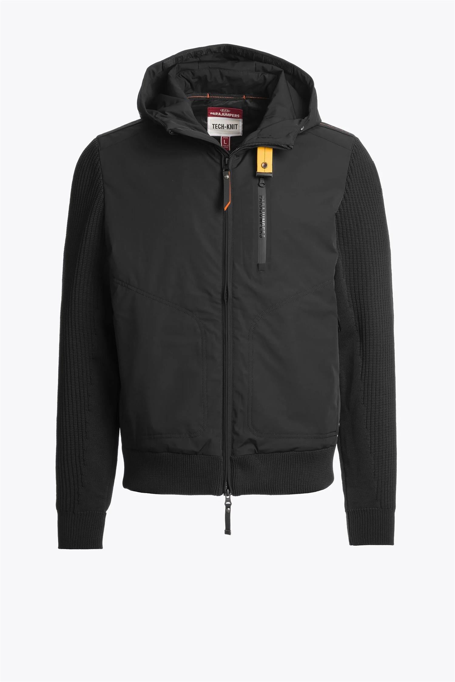 Willard Hooded Jacket - Black