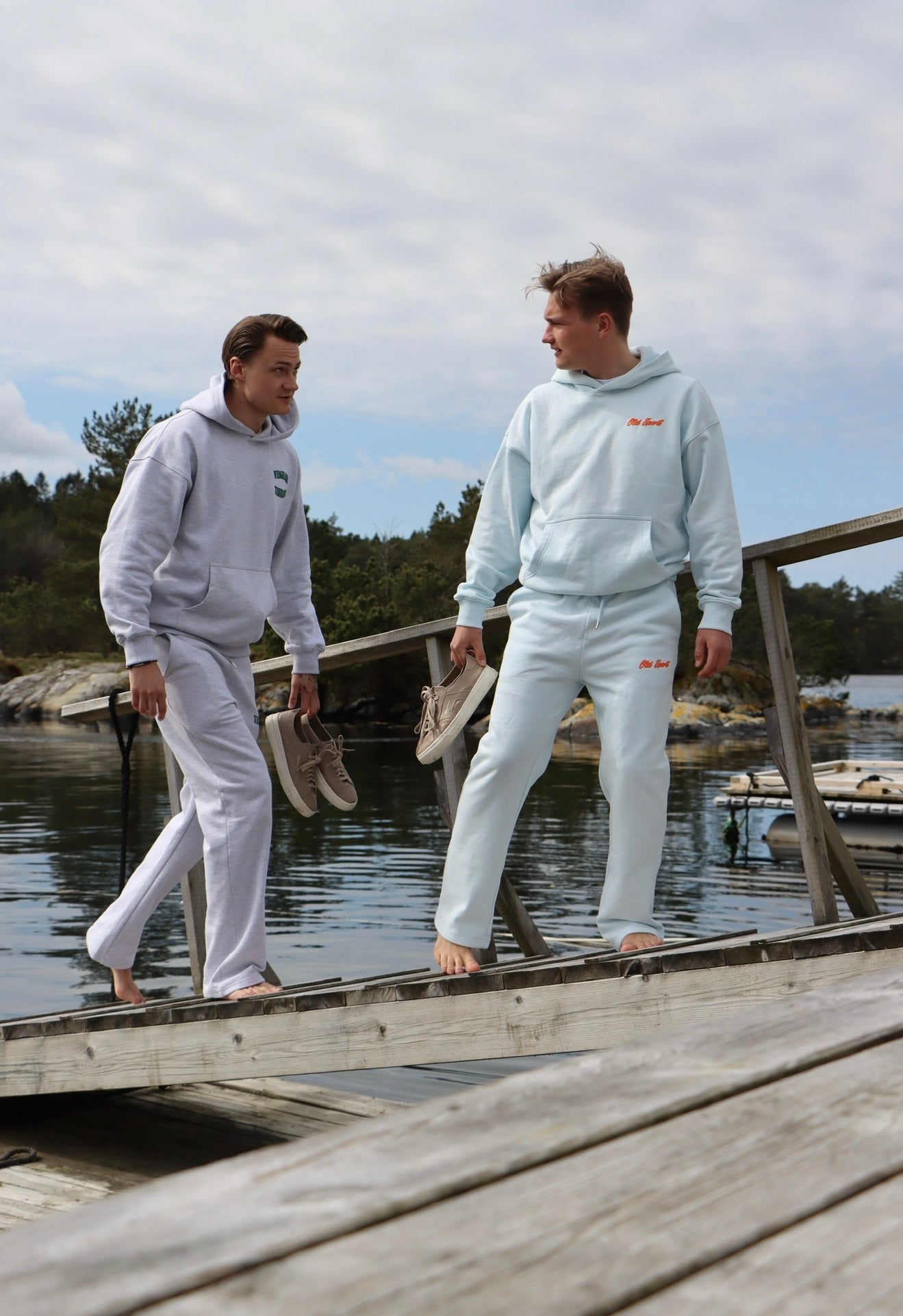 Old Sport Pants - Lyseblå