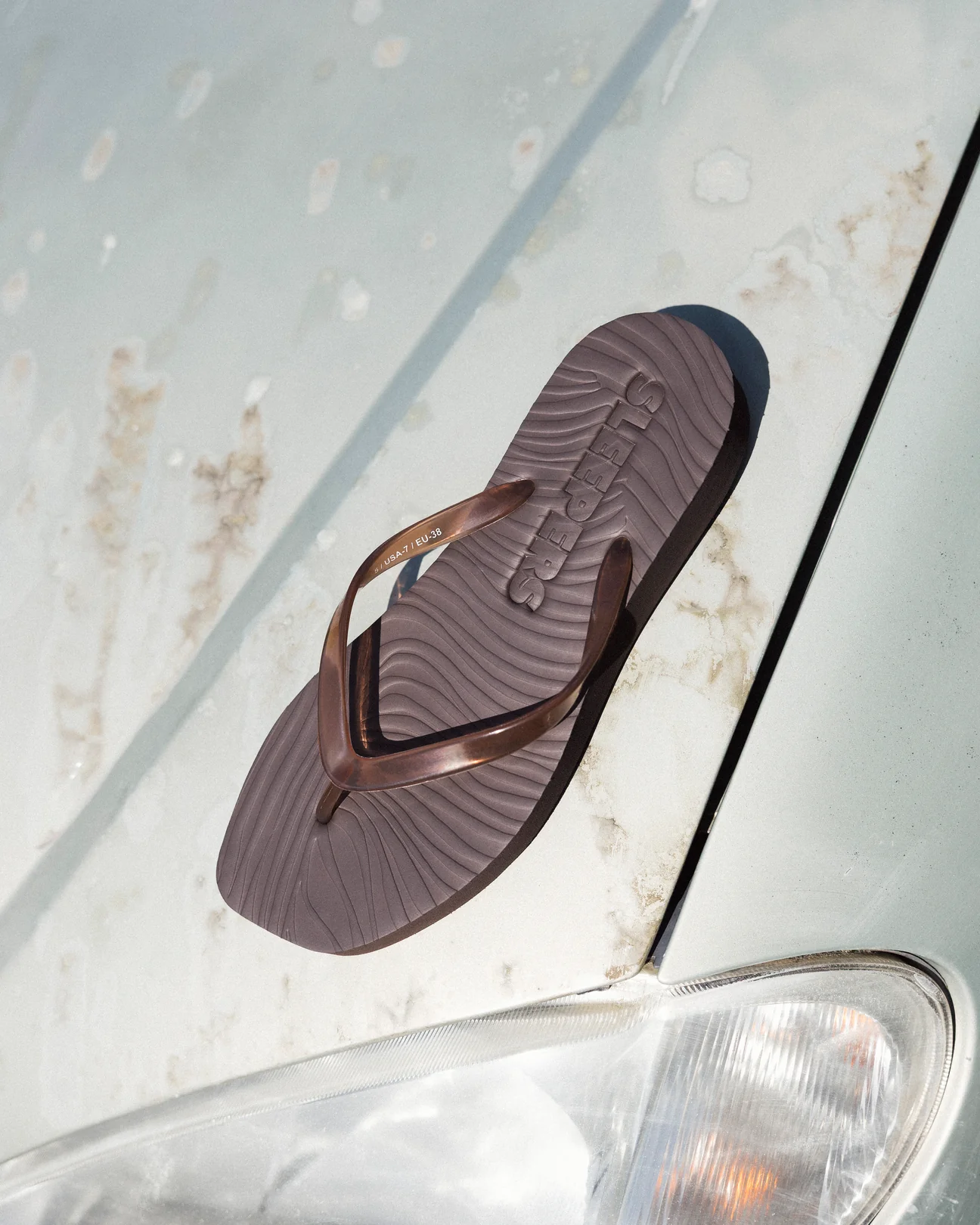 Tapered Platform Brown Trans