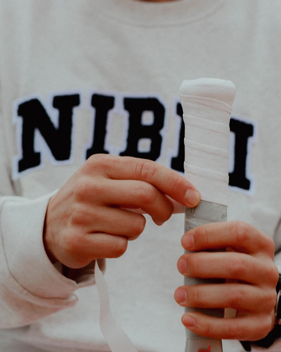 Tennis Crew Neck Grey