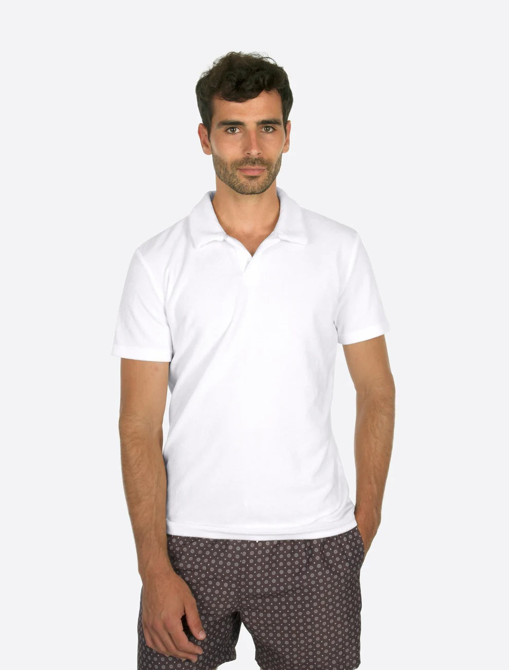Riviera Terry polo - White