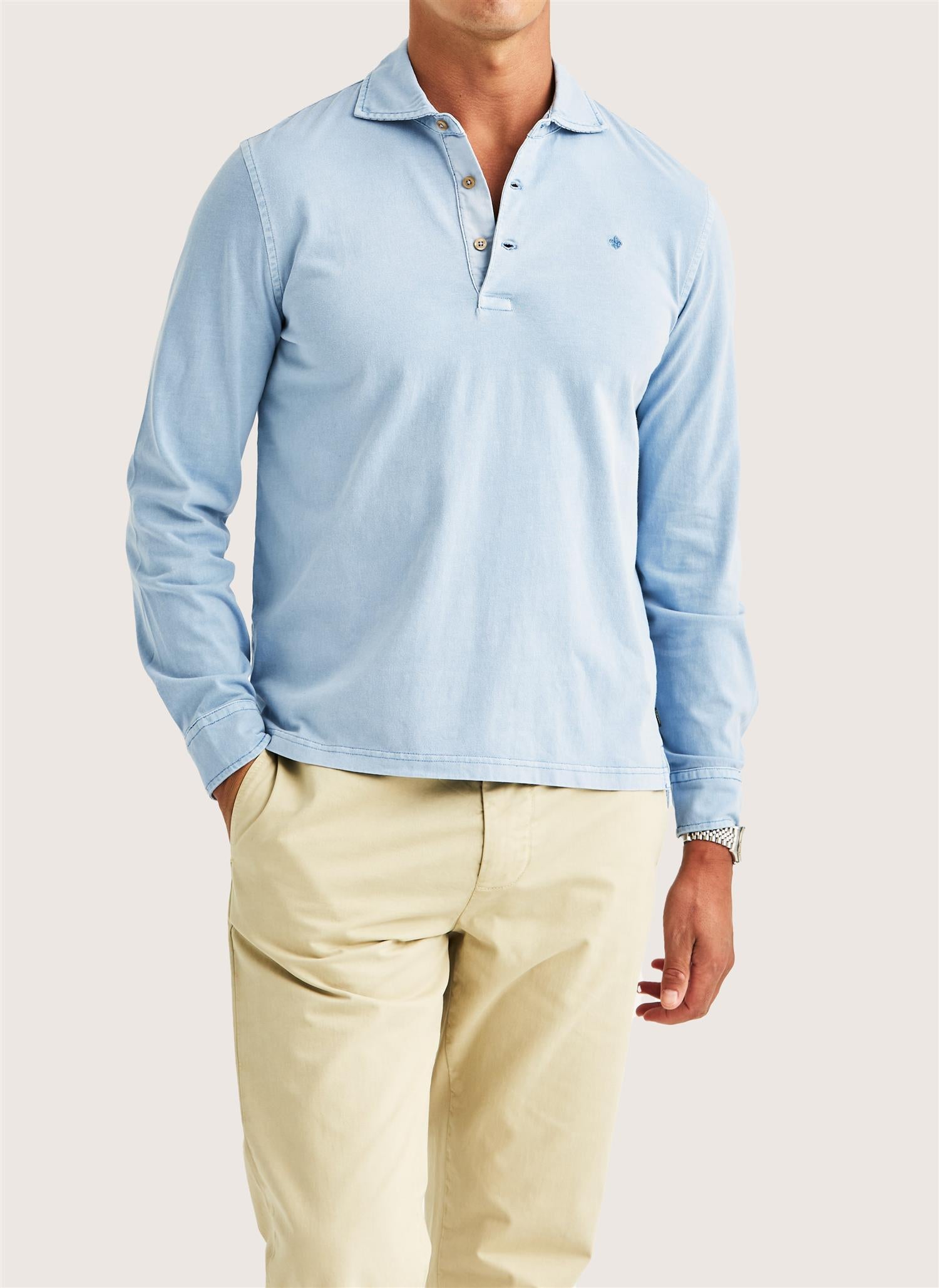 Harland LS Polo - Blue