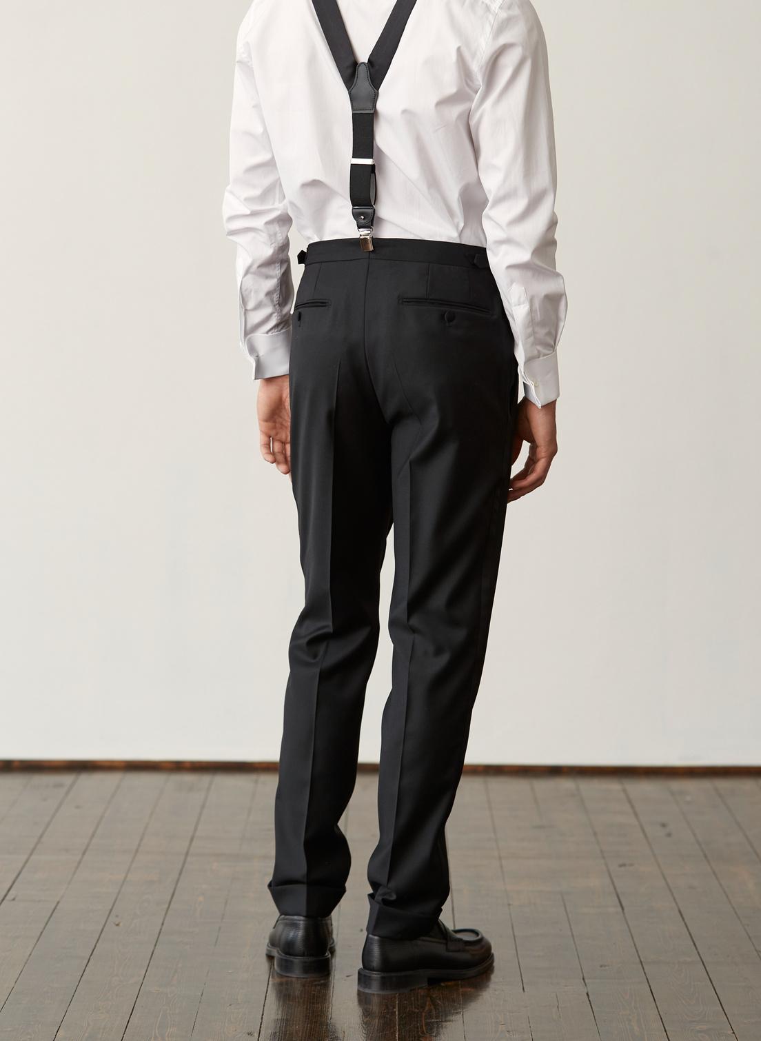 Jason Tuxedo Trouser - Sort