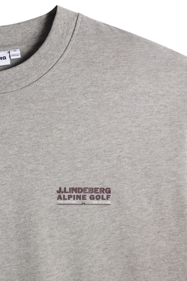 Bennet Heavy T-Shirt - Grey Melange