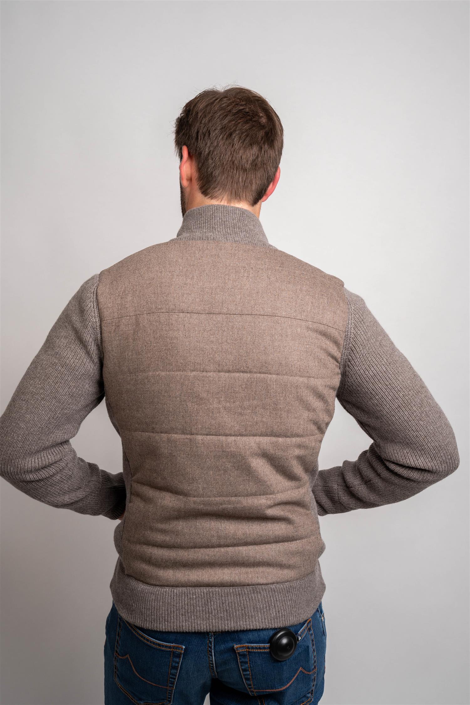Jacket - Brown/Grey