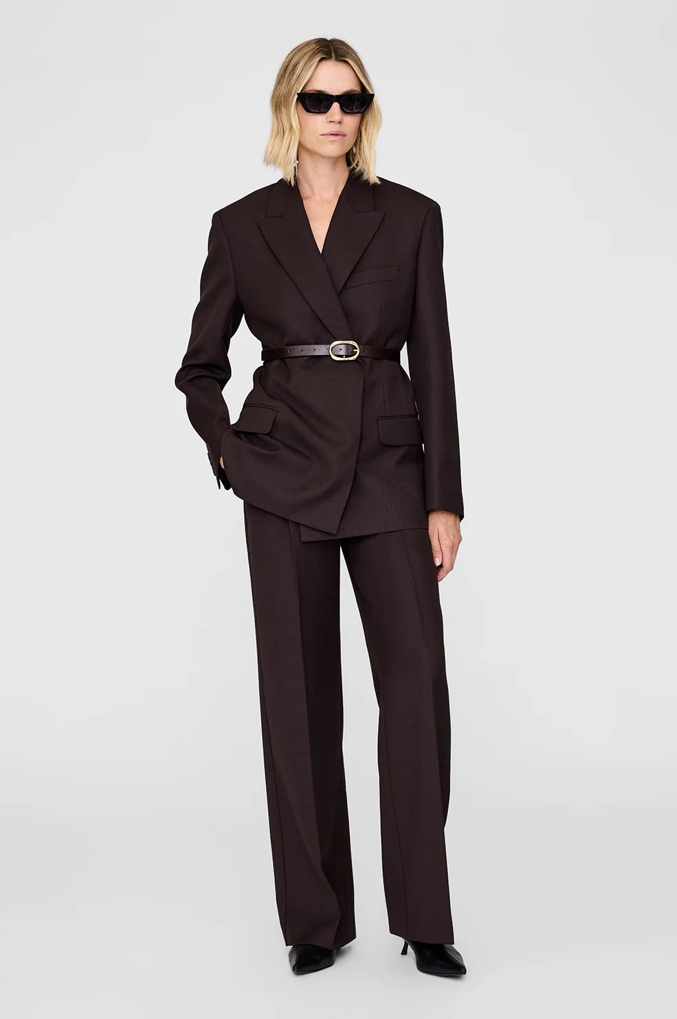 Trent Trouser deep brown