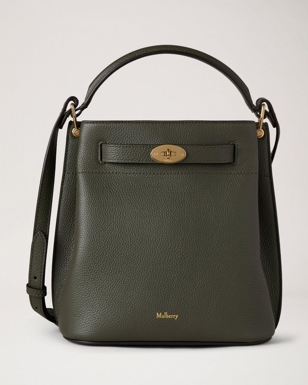 Islington Bucket Small Classic Grain Juniper Green