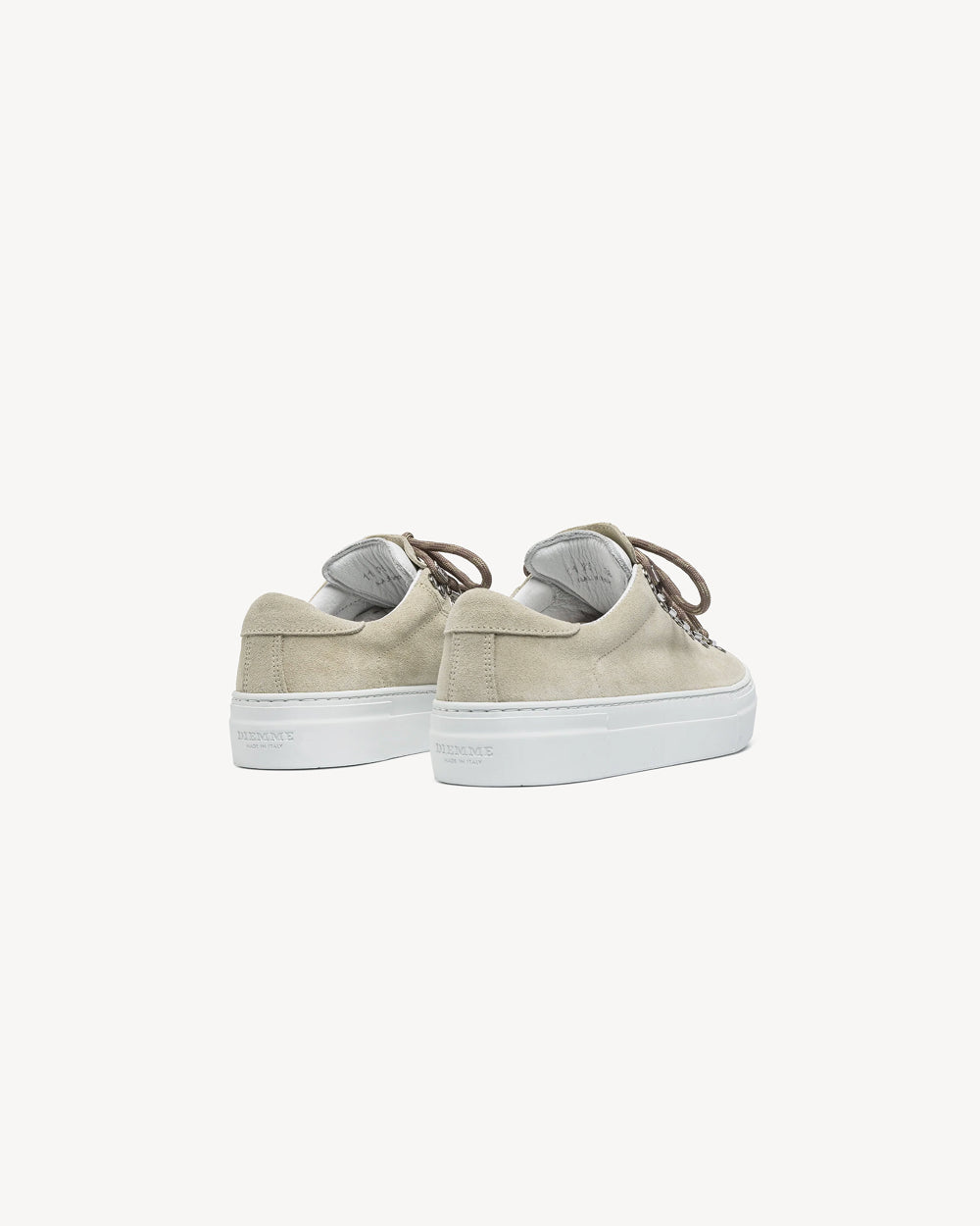 W Marostica Low Platform Papyrus Suede