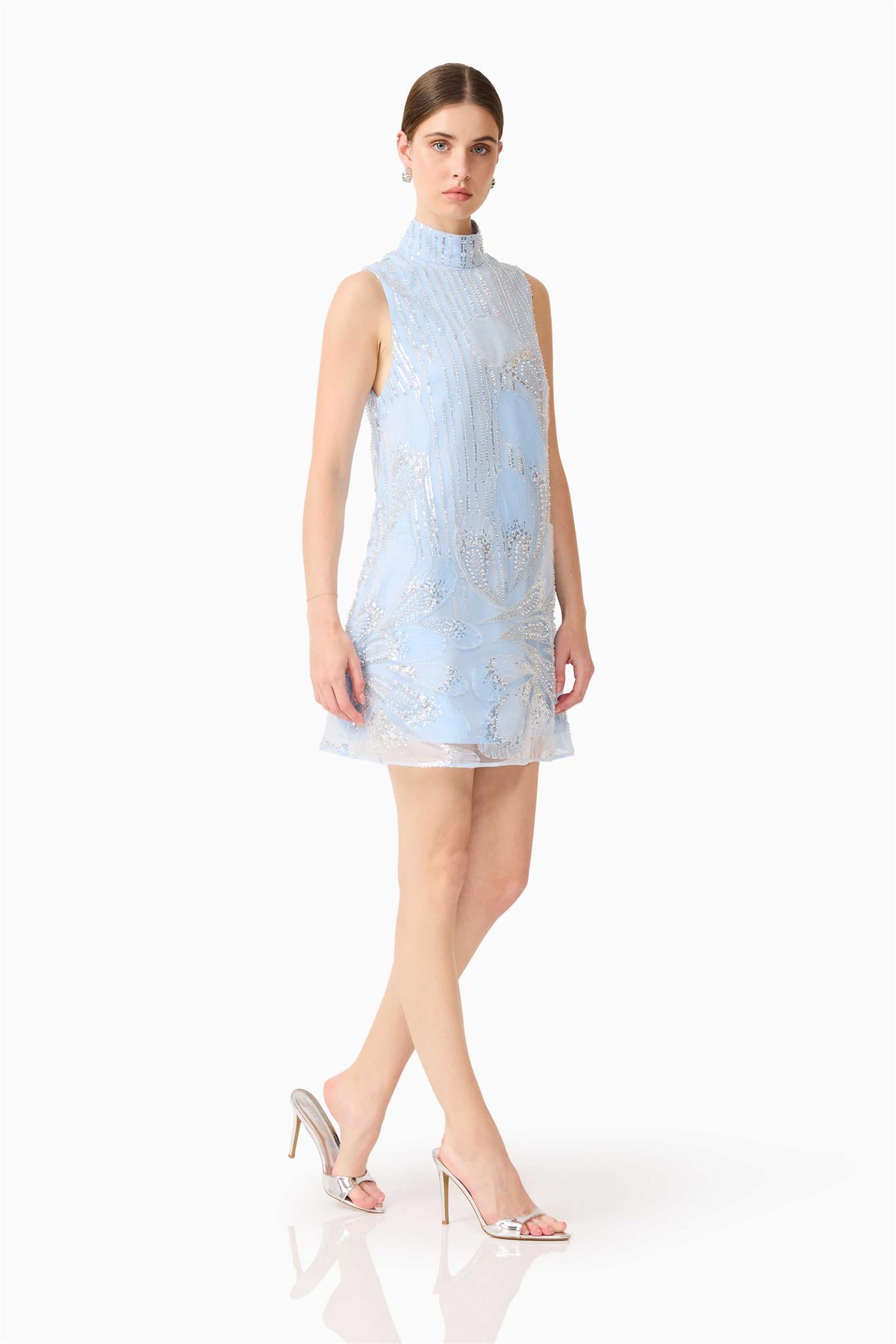 Anabelle shift mini dress