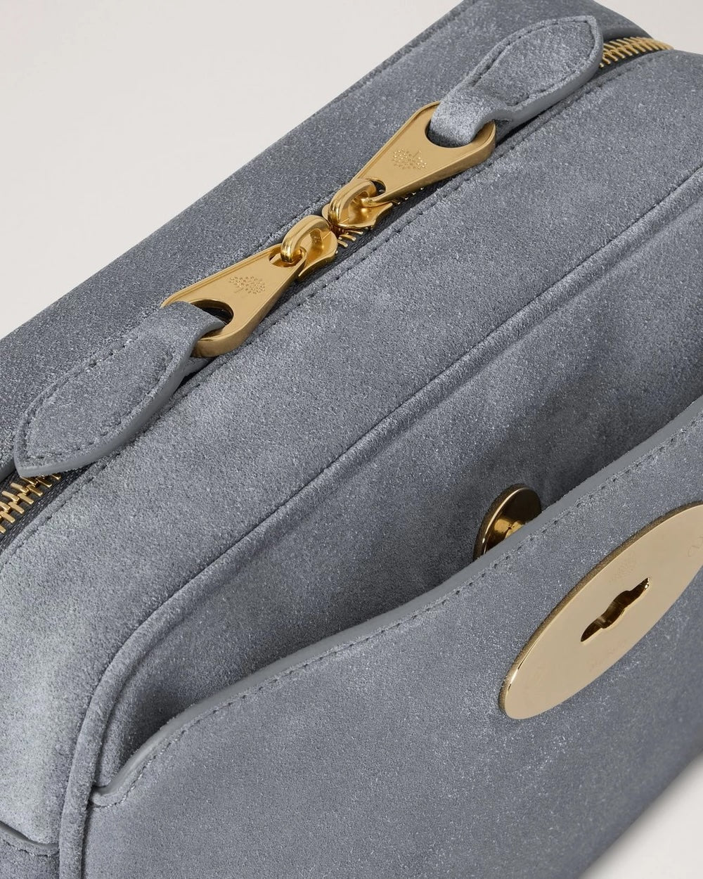 Darley Camera Bag Foggy Grey Suede