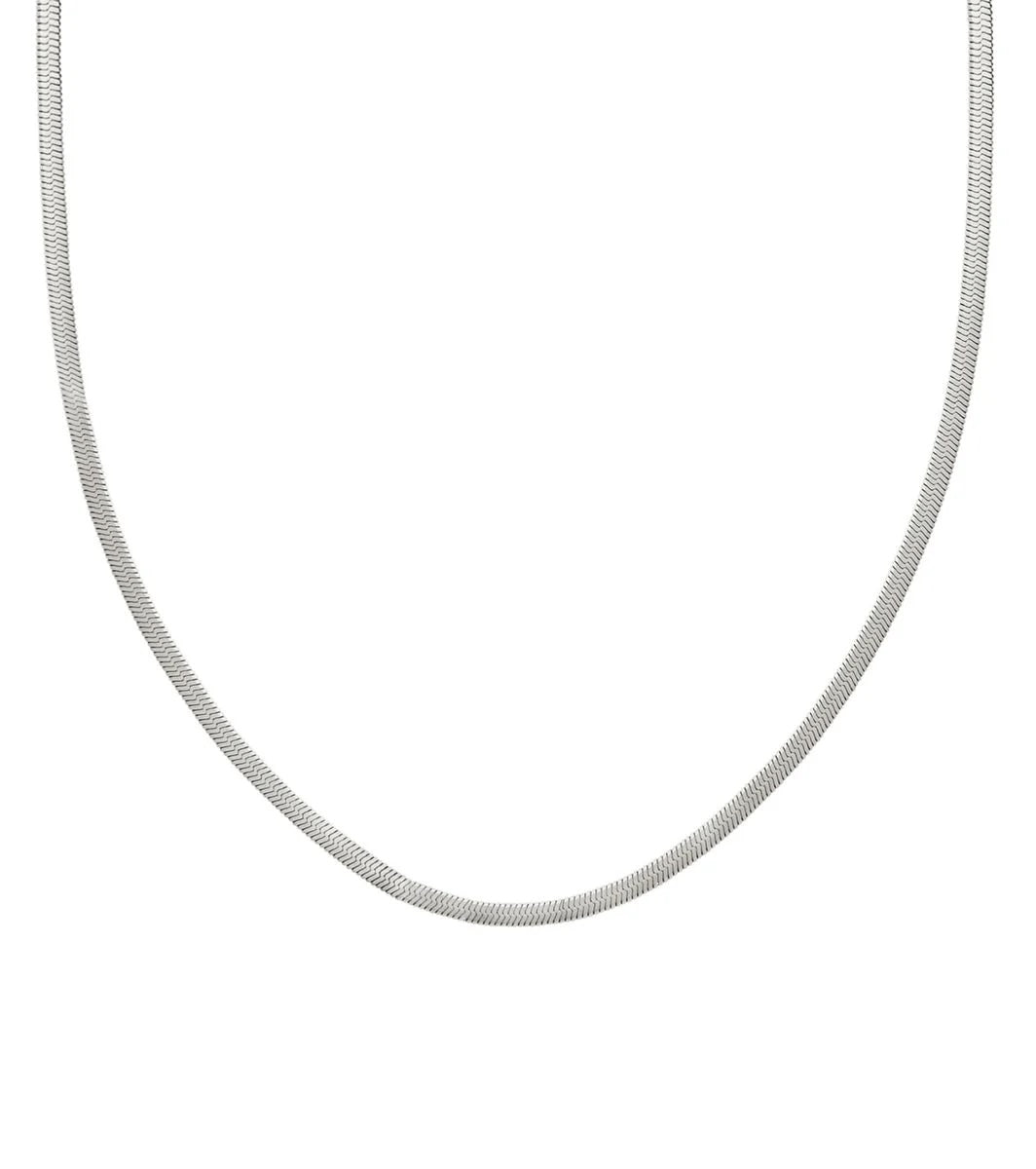 Chain Herringbone 45cm Steel