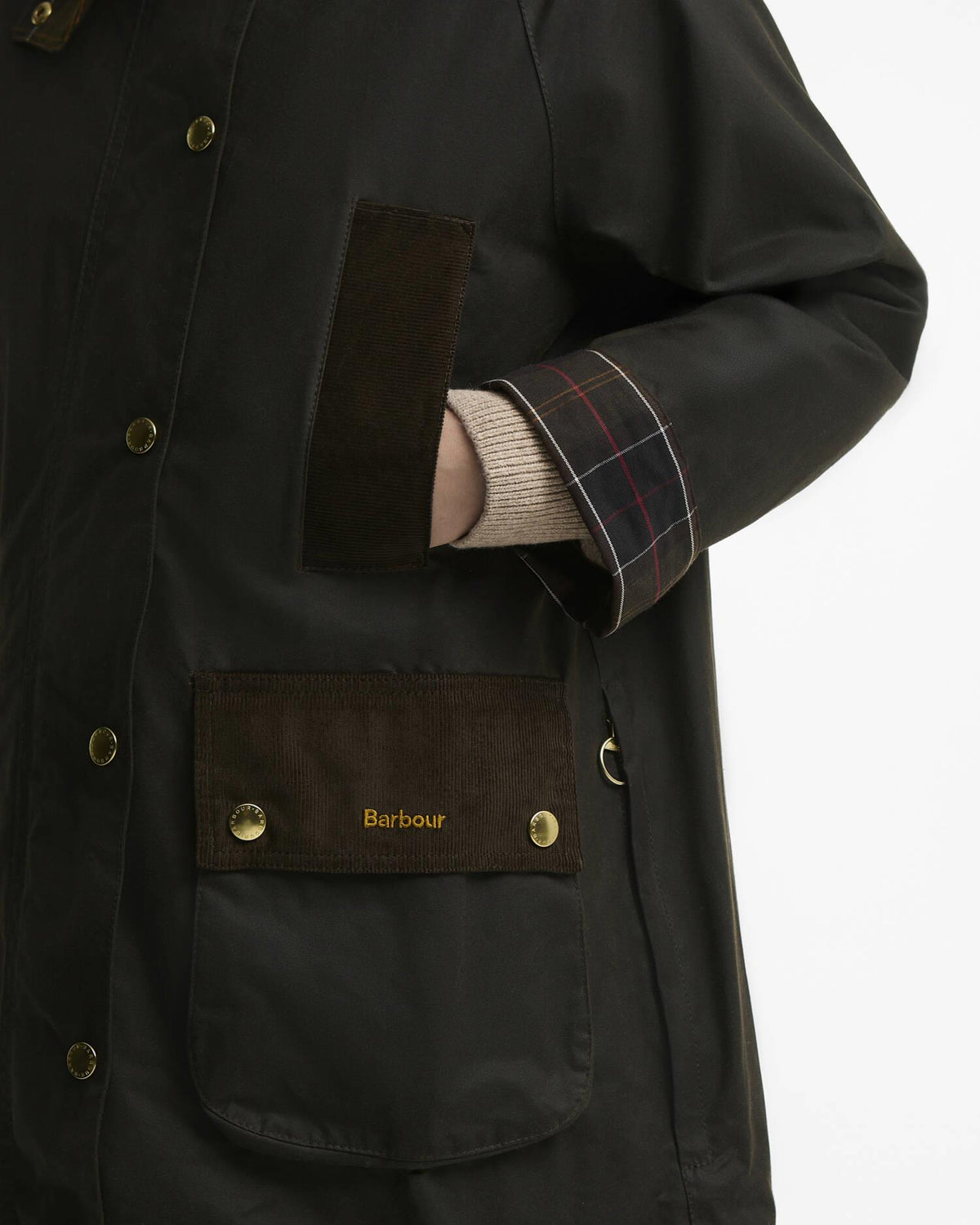 Icons Modern Beaufort Waxed Jacket Olive
