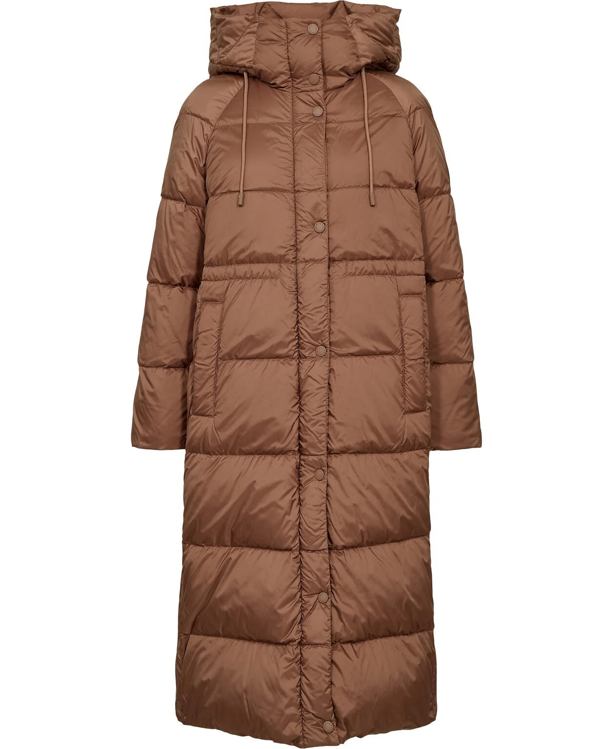 Novac Quilted Coat Nocciola