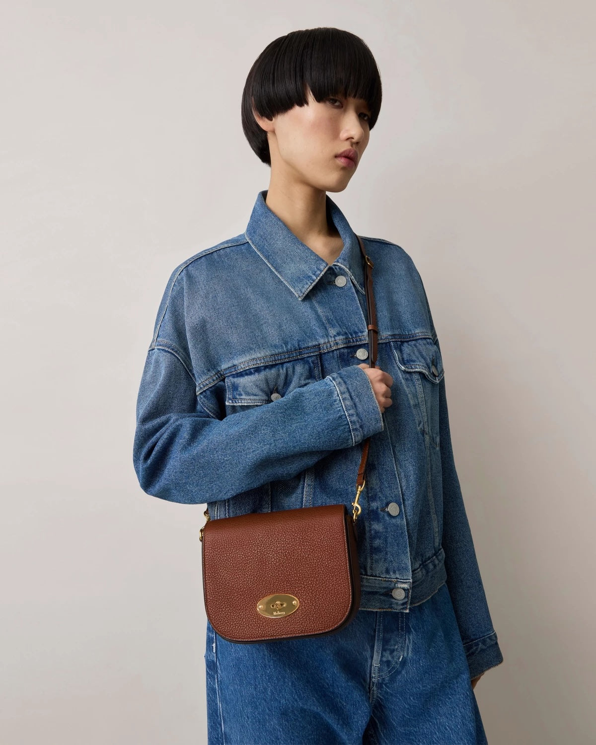 Small Darley Satchel Oak SCG