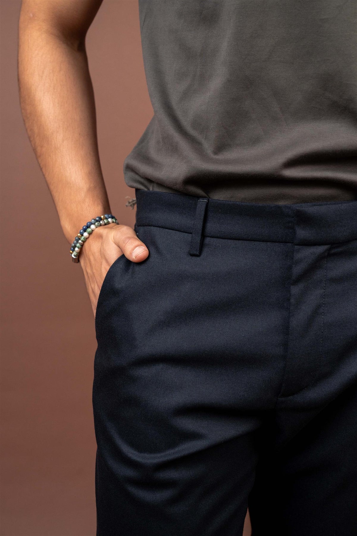 John Cashmere Blend - Navy