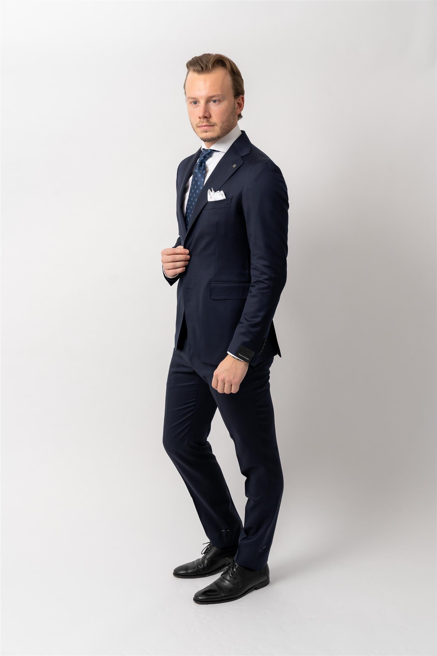 Vesuvio Blå suit jakke
