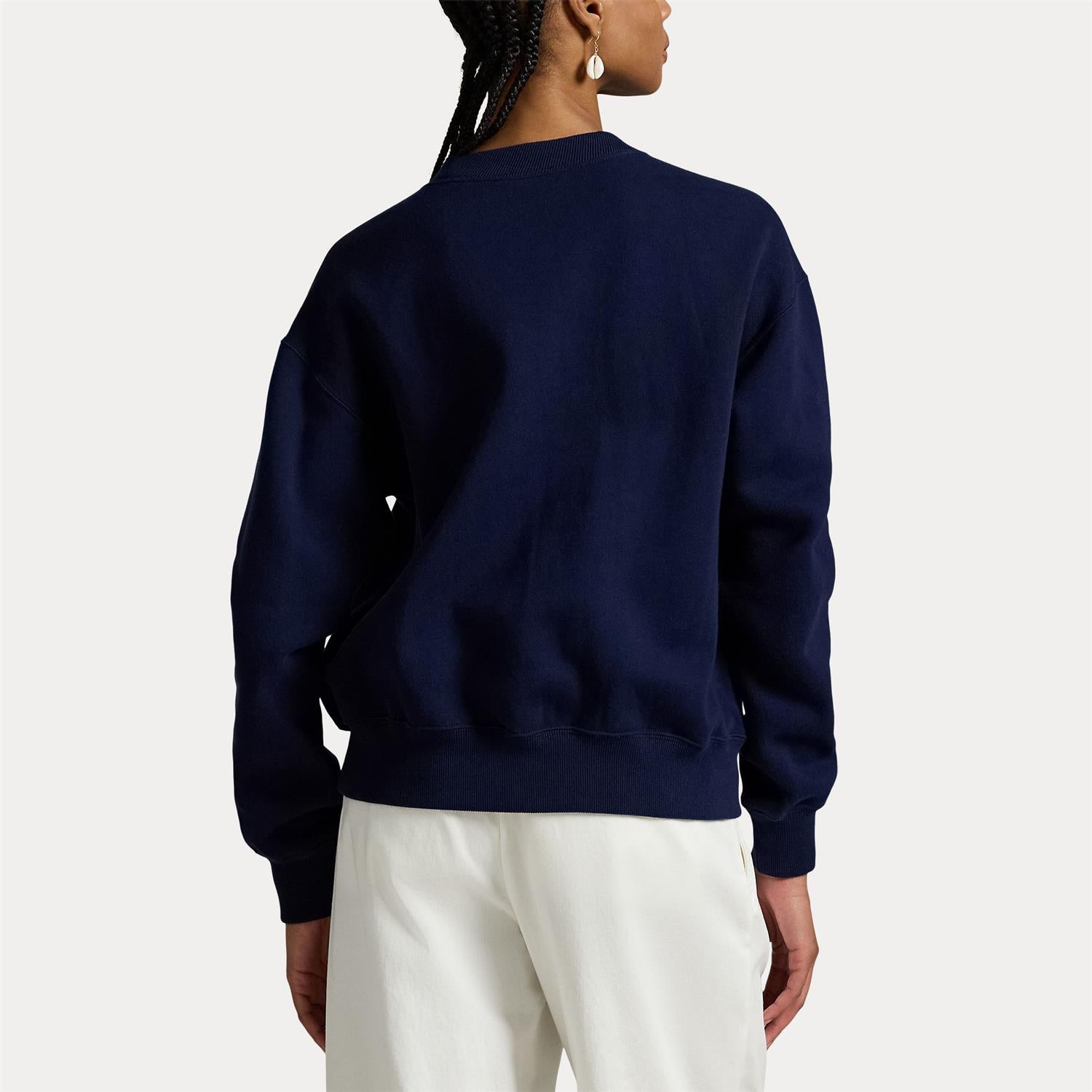 Fleece Crewneck Cruise Navy