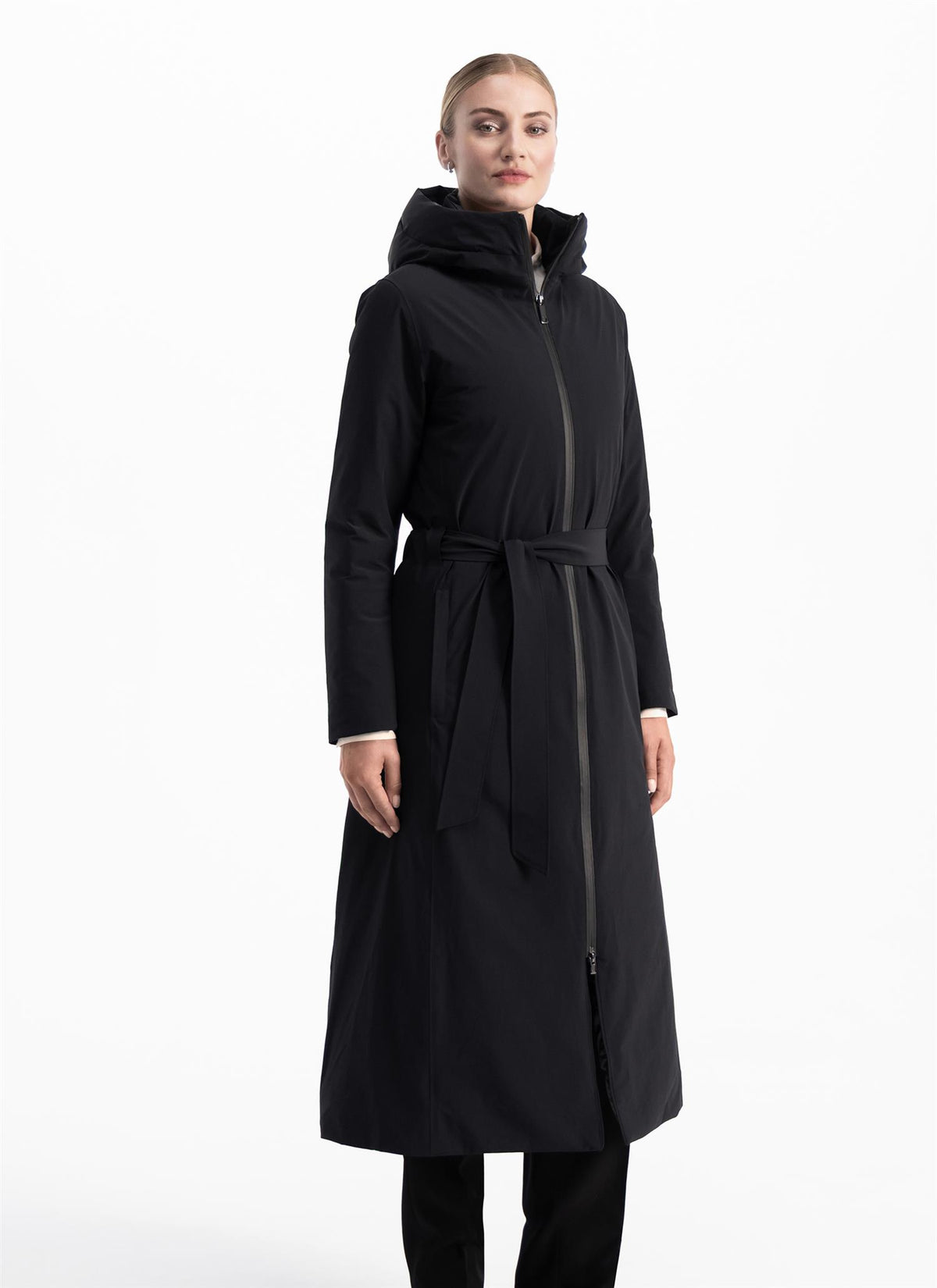 Valkyria Down Coat - Black
