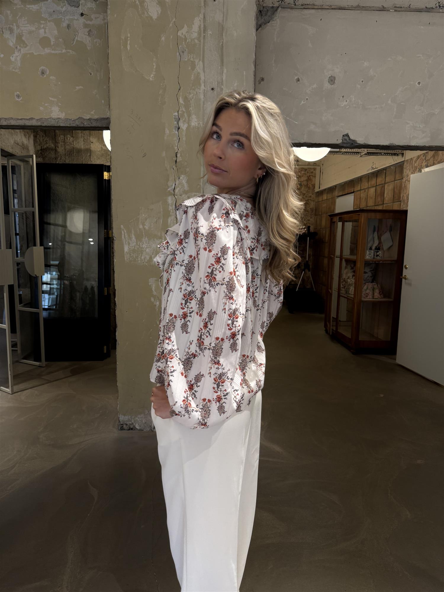 Bohemian Blouse Vintage Paisley