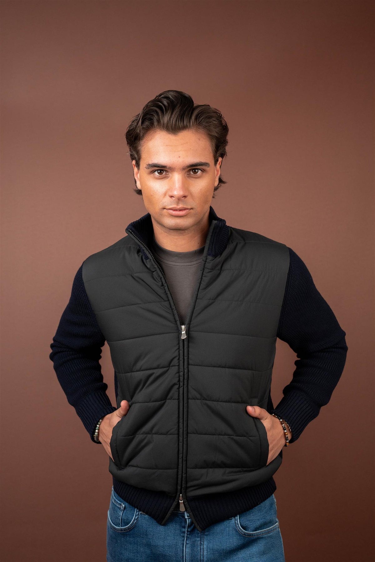 Jacket Zip - Navy