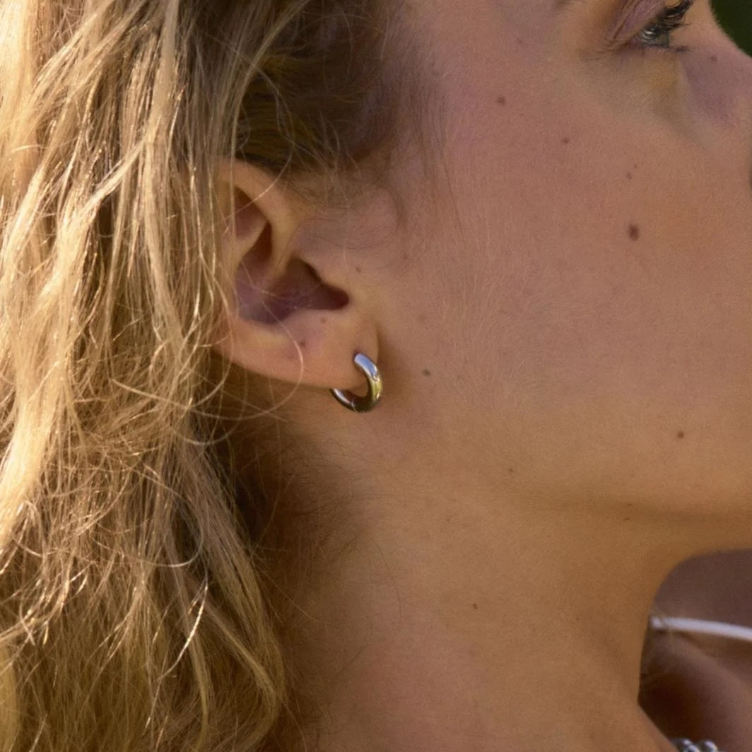 Chunky Hoops S Steel