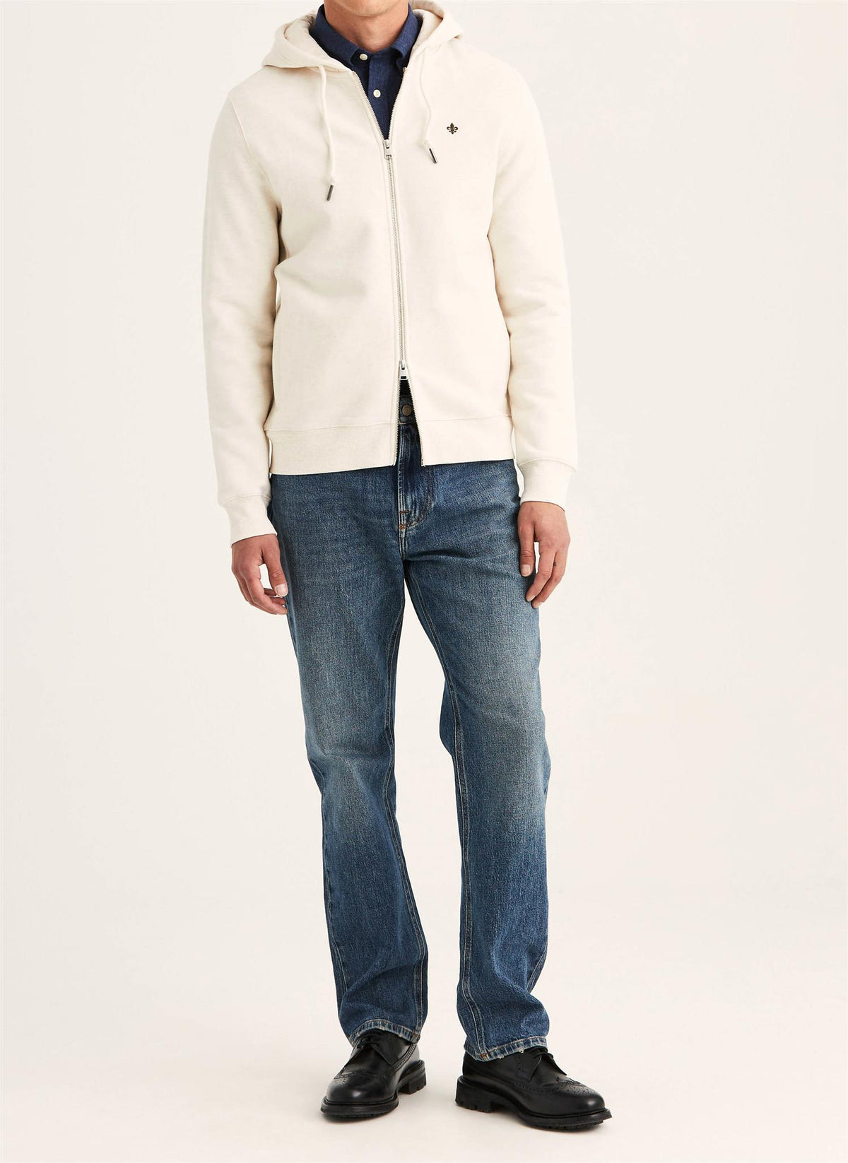 Brandon Lily Zip Hood - Off White