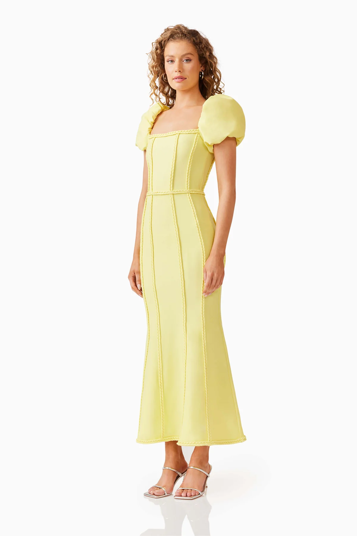 KATLYN MAXI DRESS LEMON