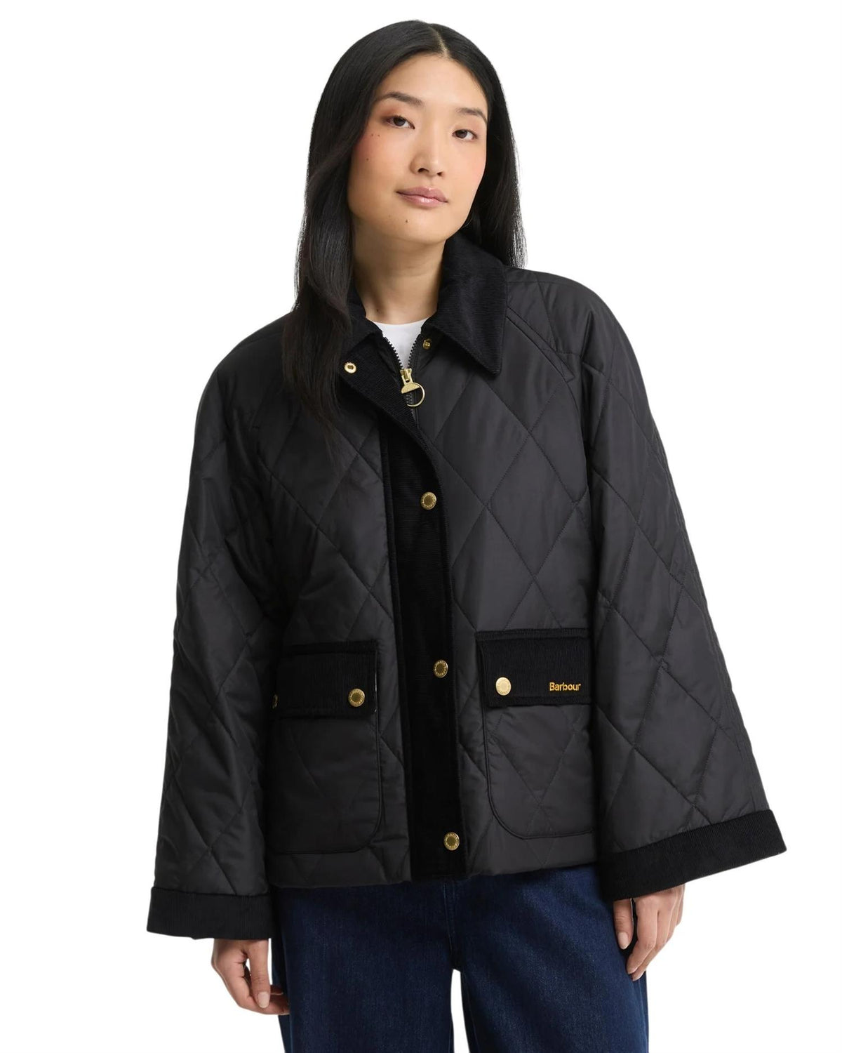 Barbour kilnwick Quilt Black