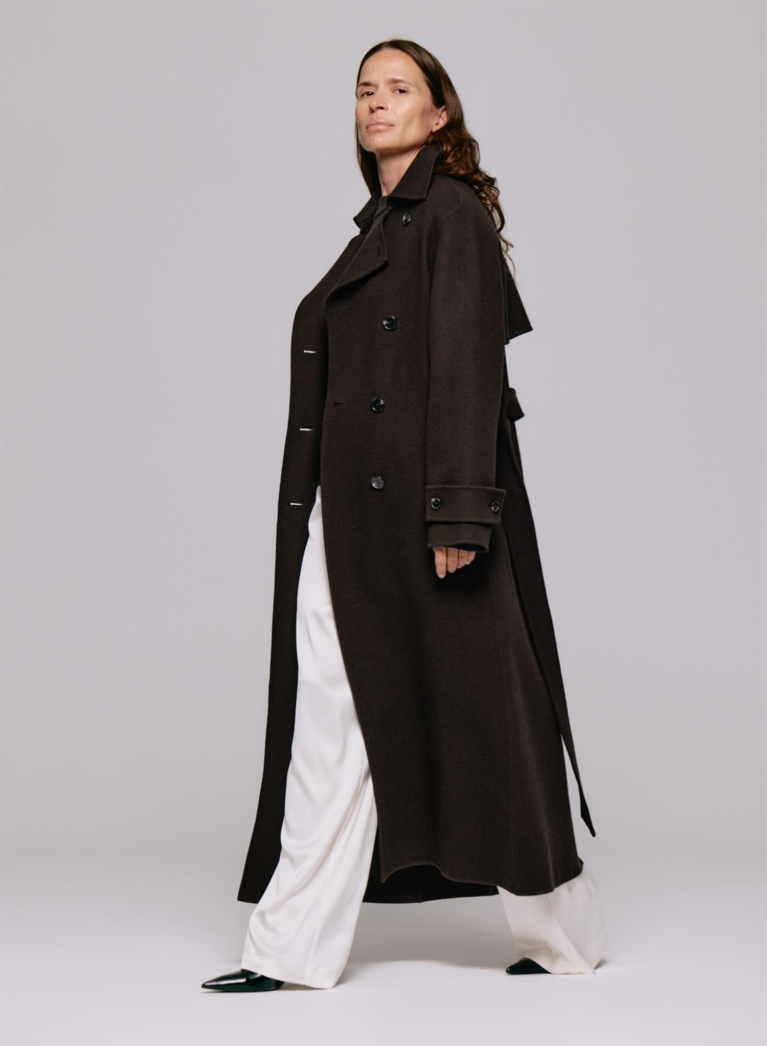 Thale Trenchcoat - Dark Brown
