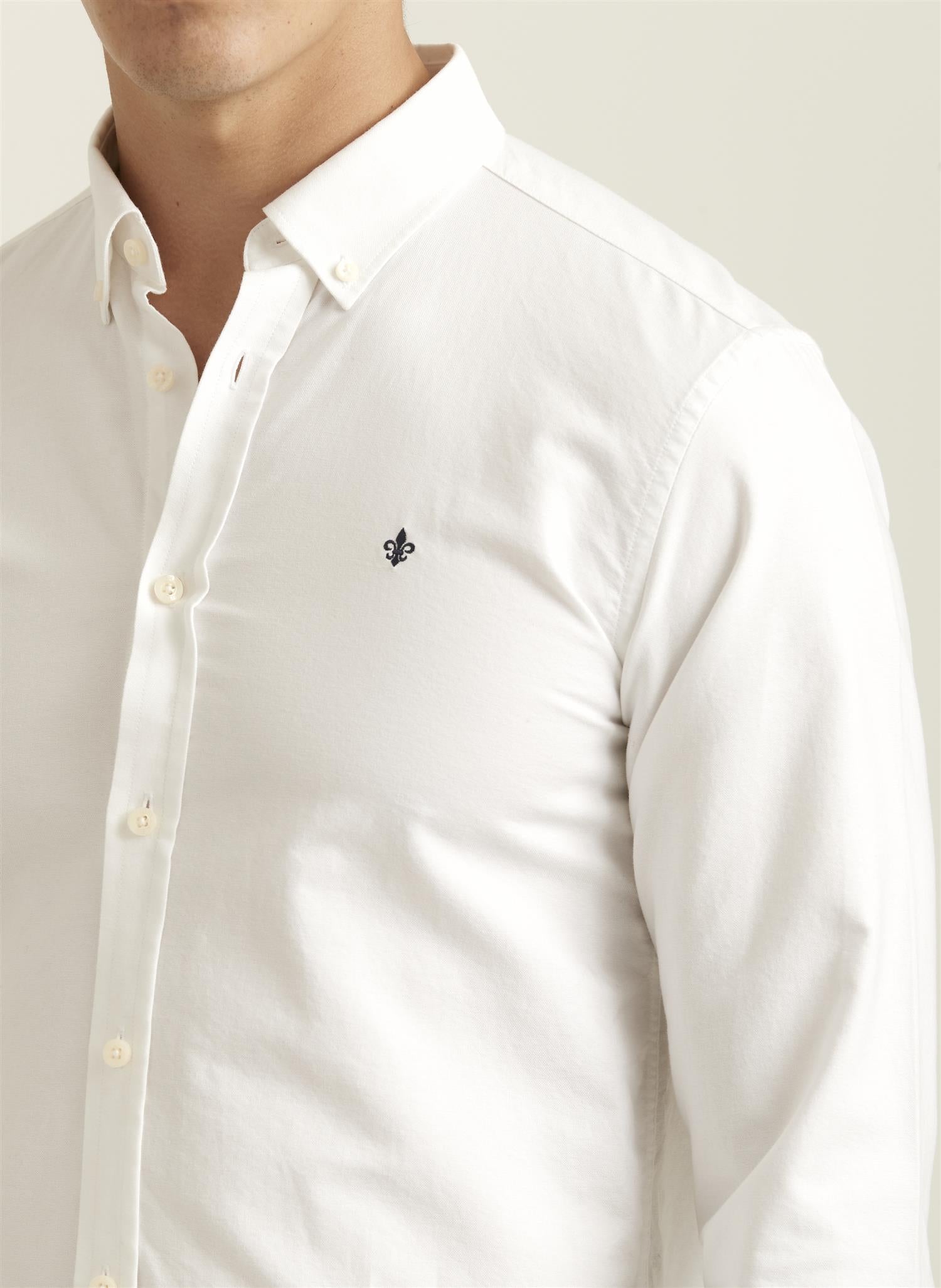 Oxford Button Down Shirt - White