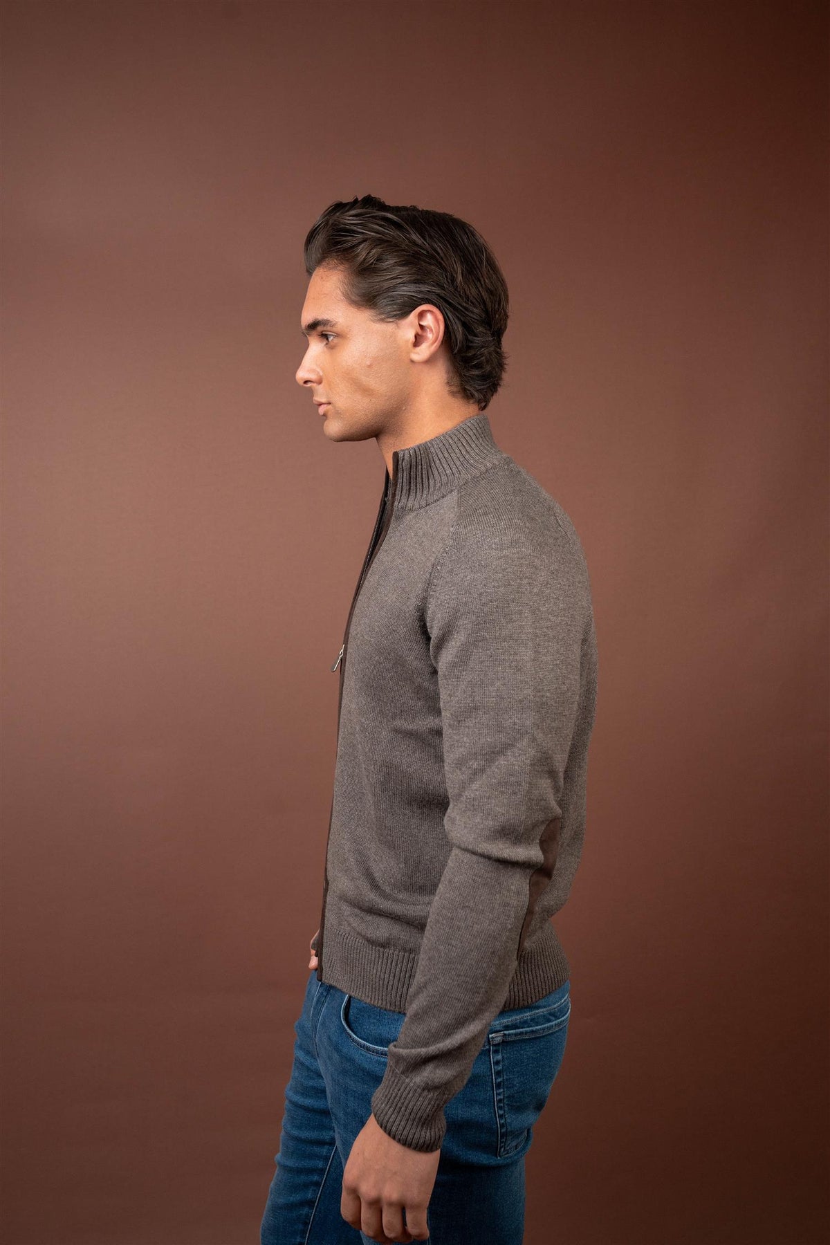 Full Zip - Brown/Brown