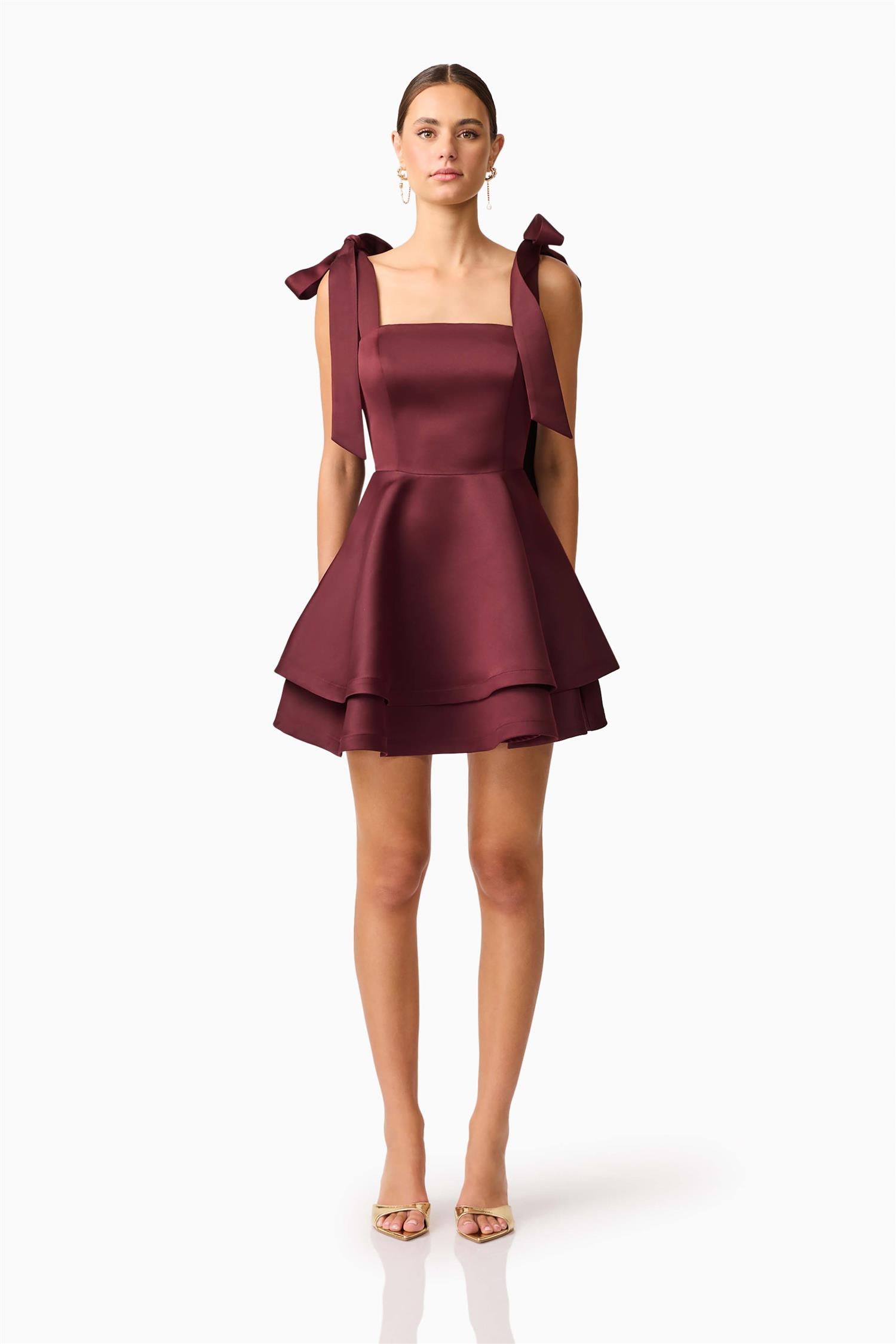 Livia Mini Dress Berry
