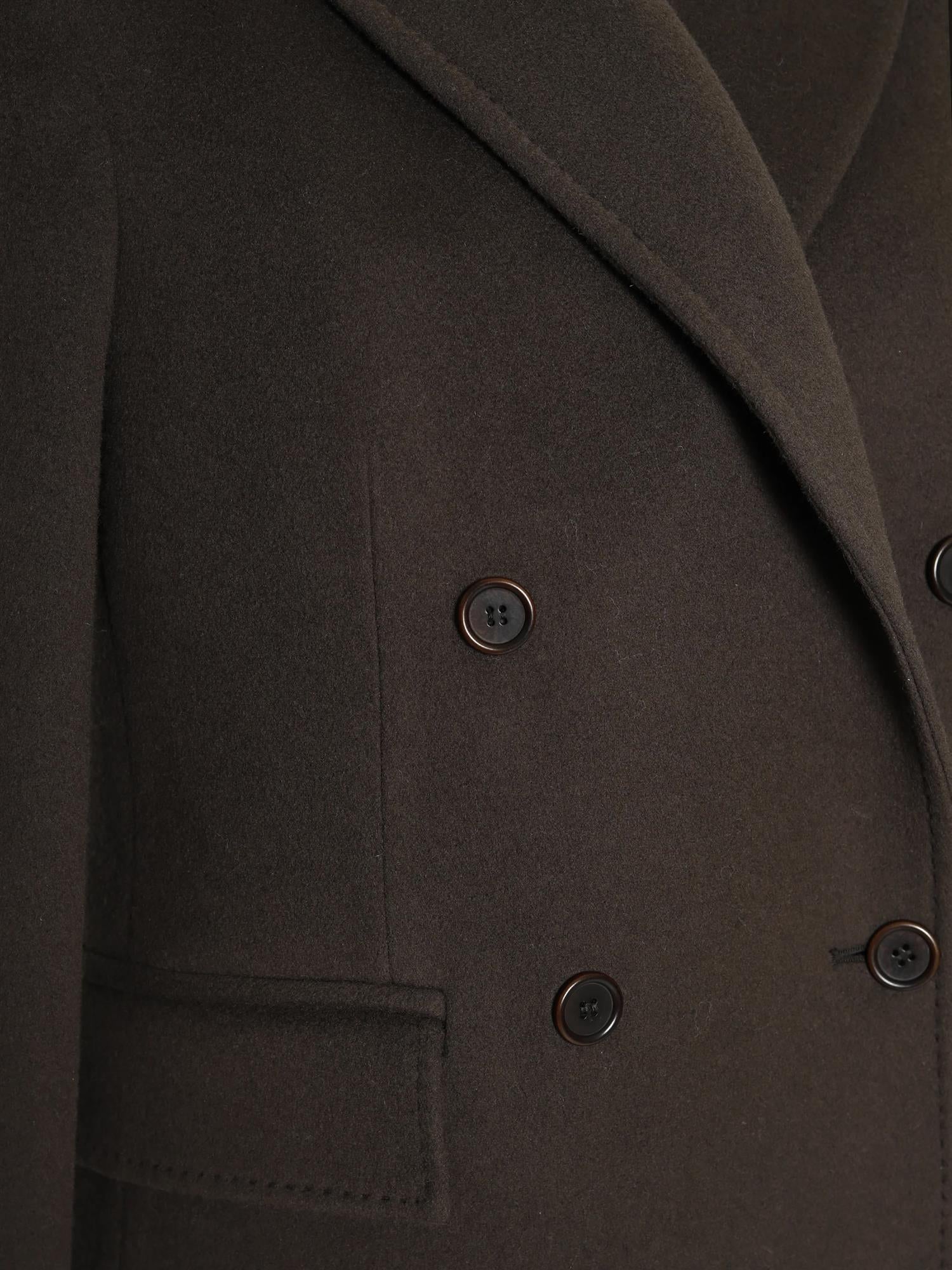 Angie Wool Coat – Espresso