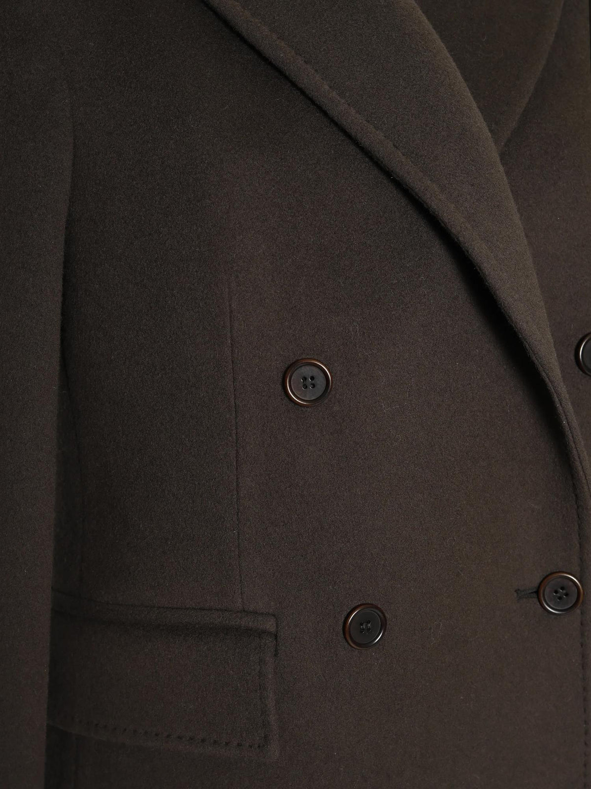 Angie Wool Coat – Espresso