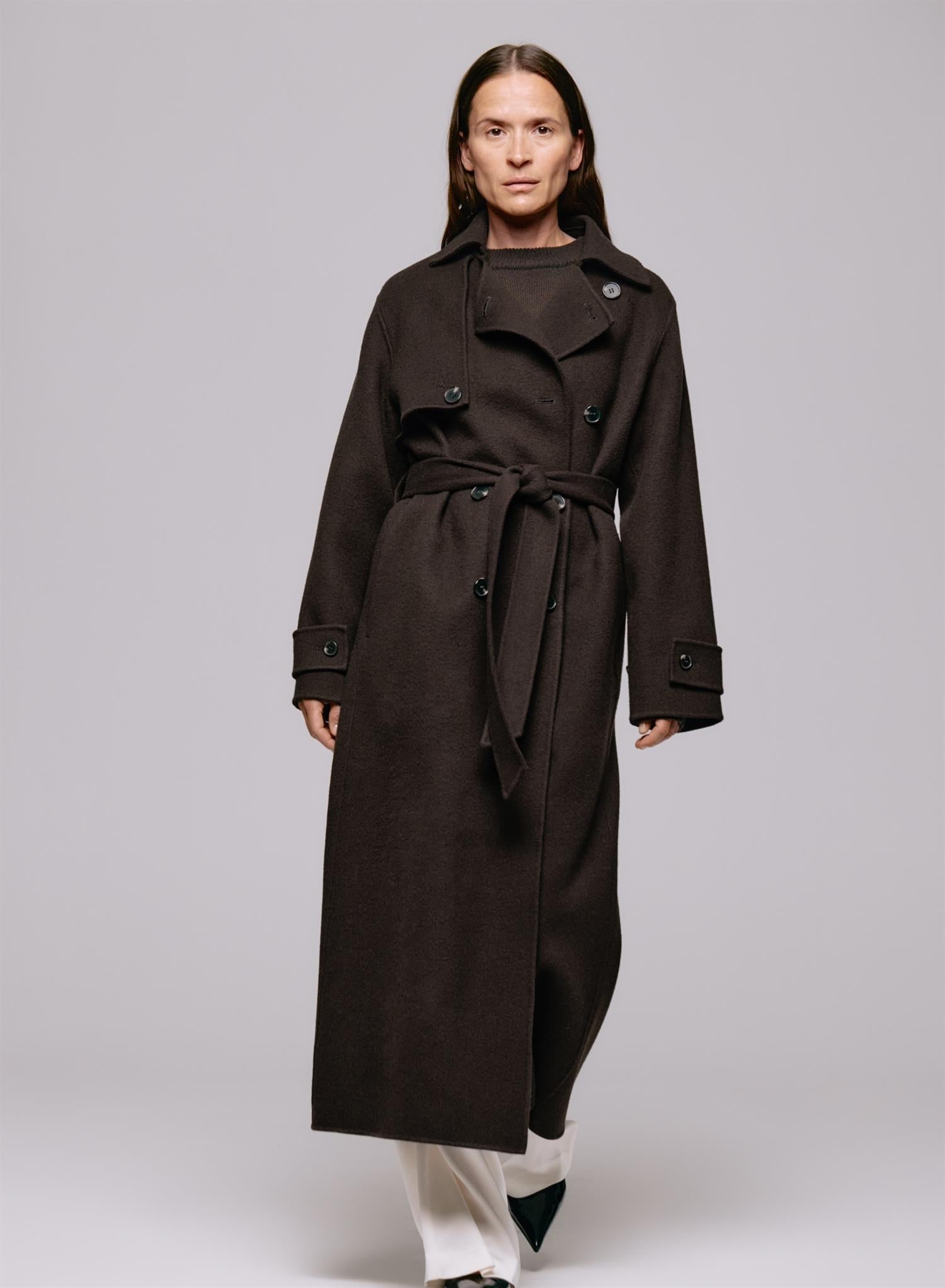 Thale Trenchcoat - Dark Brown