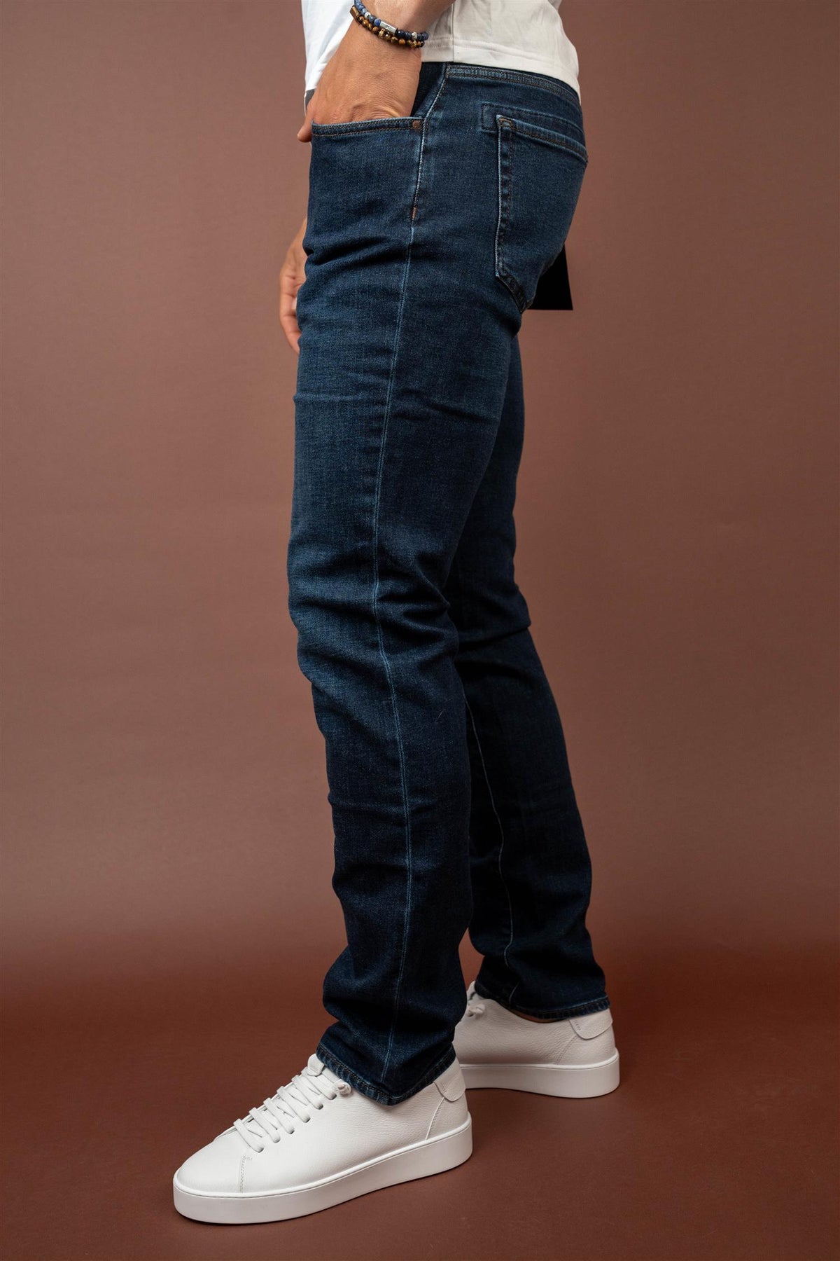 Dean Cashmere Blend - Dark Denim