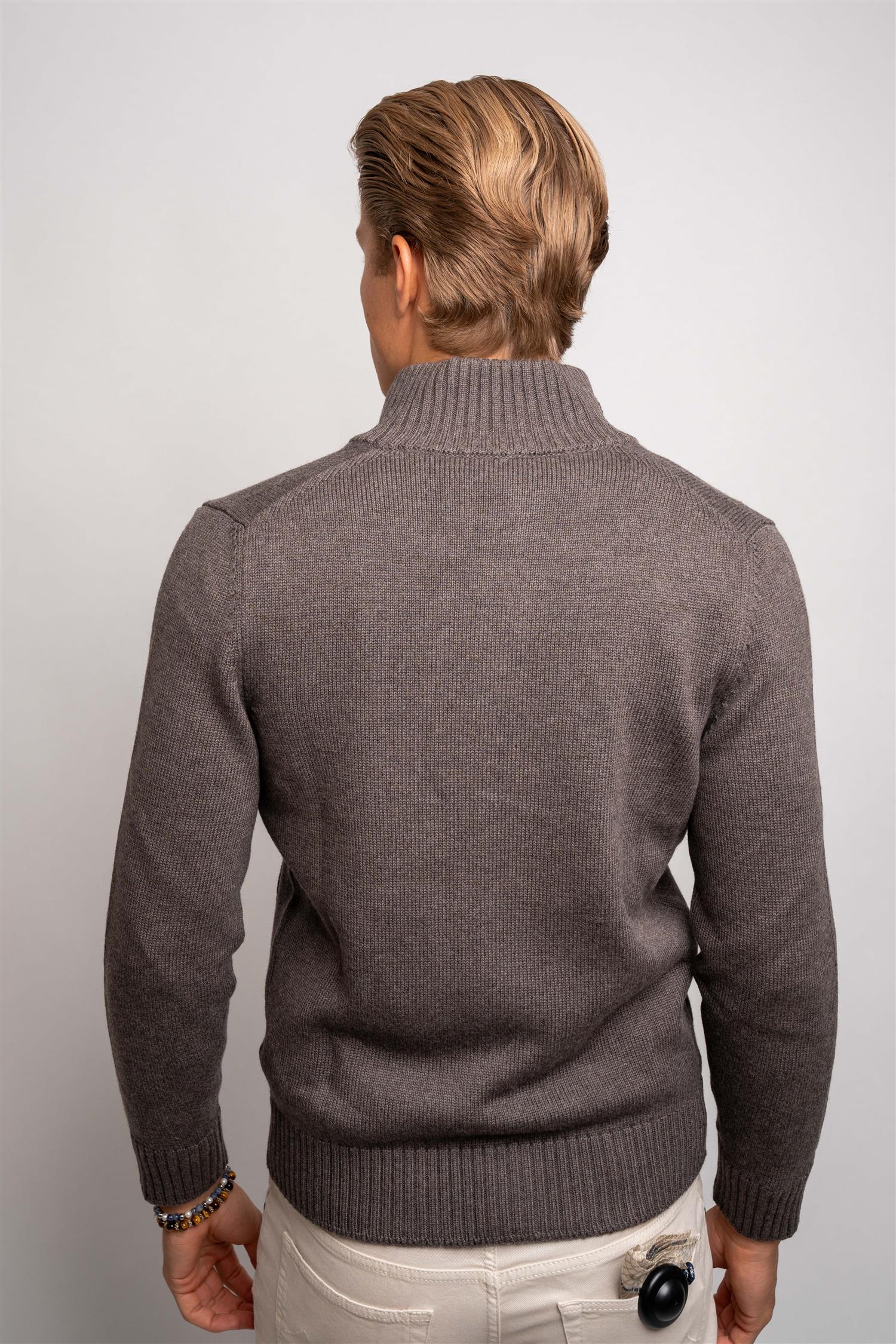 Corean Cardigan - Brown