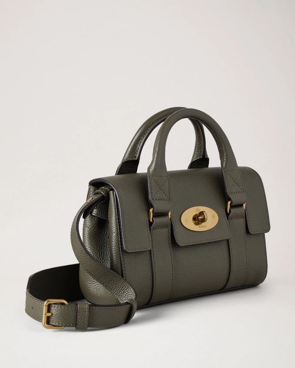 Mini Heritage Bayswater Small Classic Grain Juniper Green