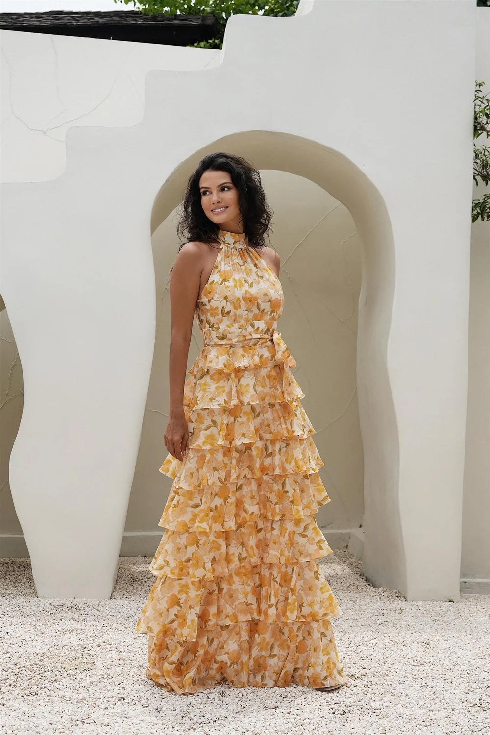 Angel Maxi Halterneck Sunlit