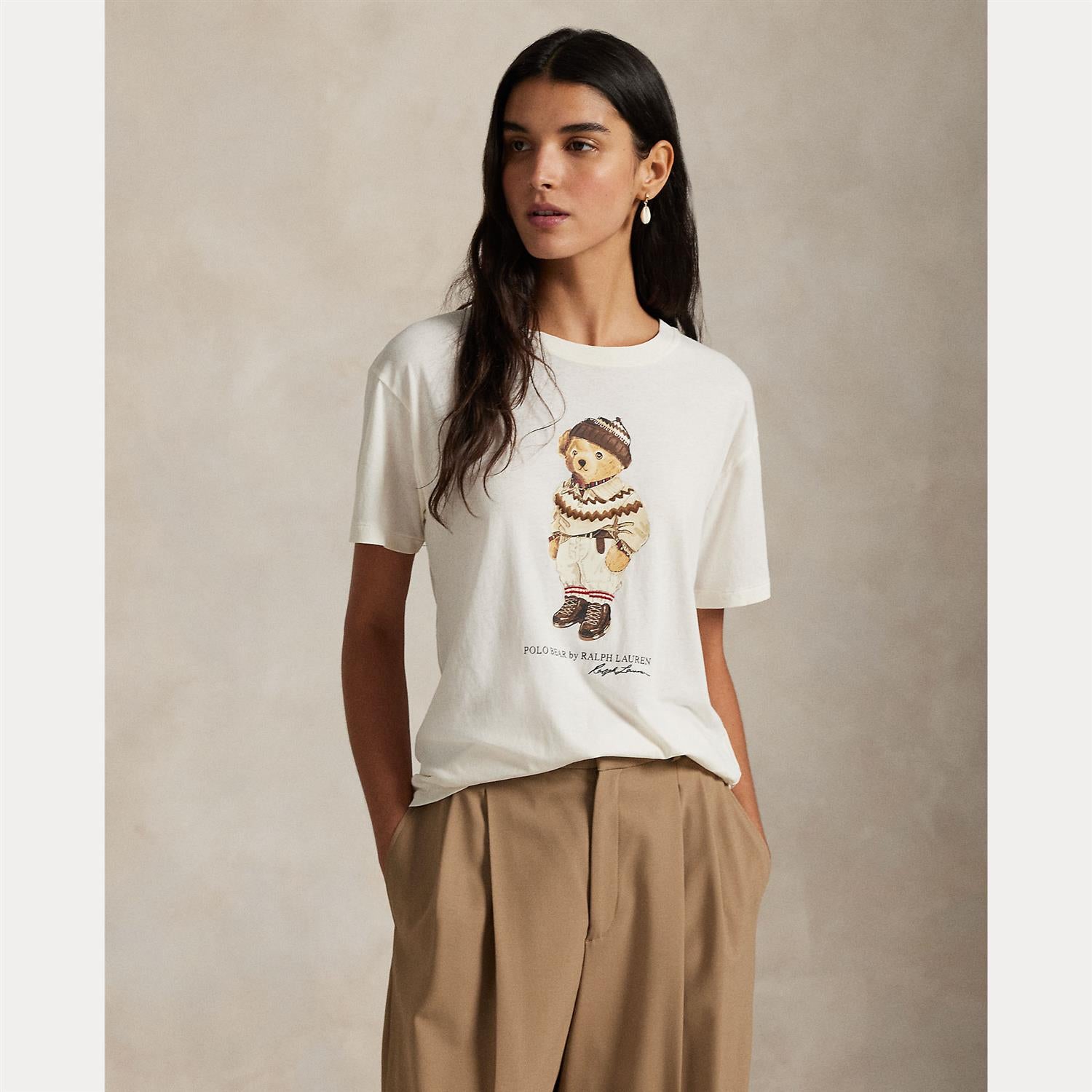 Knit T-Shirt Polo Bear