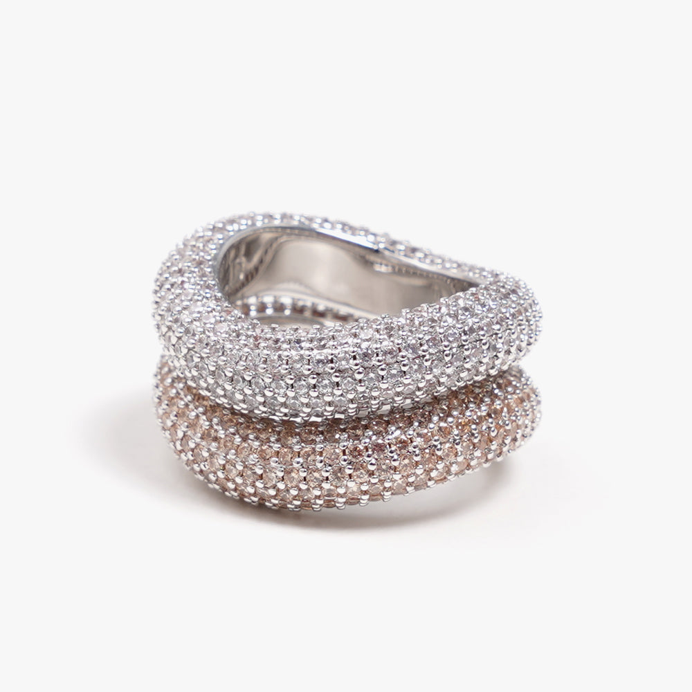 Beyond Ring White Silver